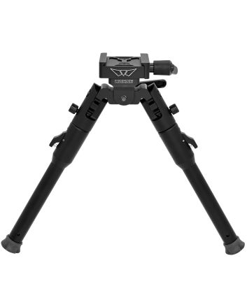 Warne 7912M Lite Bipod Skyline Matte Black 6.5"-11.15", Aluminum, ARCA