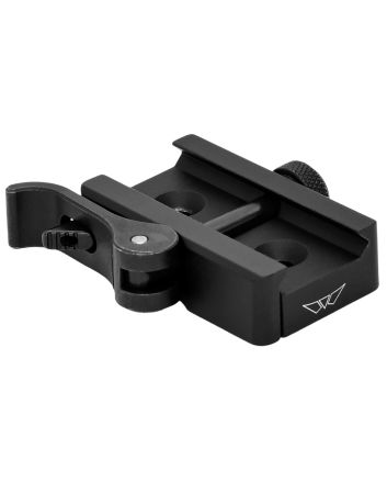 Warne 7958M Picatinny Rail Adapter Skyline Black Anodized Aluminum/Steel