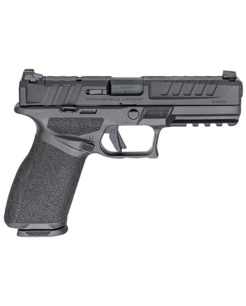 Springfield Armory EC9459BU15 EchelonMedium Frame 9mm Luger 15+1 4.50" Black Melonite Steel Barrel &amp; Optic Ready/Serrated Steel Slide, Black Polymer Frame w/Picatinny Rail, Textured Grip