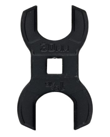 Wheeler 1199467 Barrel Nut Crowfoot Wrench Black Steel