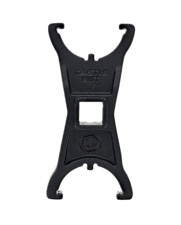 Wheeler 1199468 Castle Nut Crowfoot Wrench Black Steel