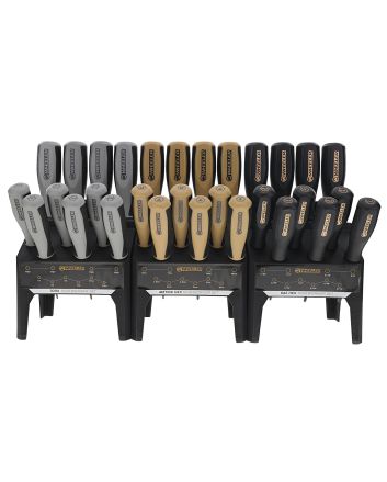 Wheeler 4002882 Hex/Torx Benchtop Screwdriver Set Rubber Handle 30 Pieces