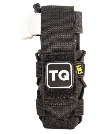 High Speed Gear 11TQ00BK TACOTourniquet Pouch, Black Nylon with Velcro Closure, Fits MOLLE, Compatible with Most Windlass-Style Tourniquets, Includes TQ Patch