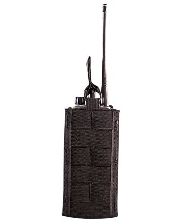 High Speed Gear 41MAC0BK TACO Duty Multi-Access Comm, Black Nylon with MOLLE Exterior, Fits MOLLE &amp; 2" Belt
