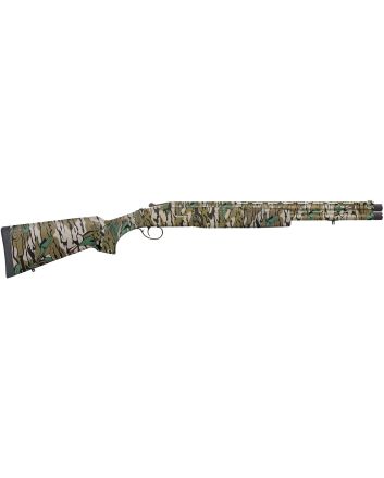 Mossberg 75485 Silver Reserve Eventide Turkey Over/Under 12 Gauge 3.5" 2rd 20", Mossy Oak Greenleaf, Synthetic Furniture, Fiber Optic Sight, Ext. Turkey Choke