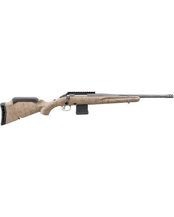 Ruger 46919 American Ranch Gen II 223 Rem/5.56 NATO 10+1 16.10" Cobalt Cerakote Spiral Threaded Barrel, Picatinny Rail Steel Receiver, Flat Dark Earth Splatter Adjustable Synthetic Stock