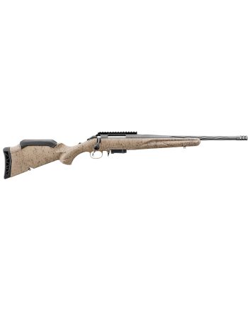 Ruger 46921 American Ranch Gen II 7.62x39mm 5+1 16.10" Cobalt Cerakote Spiral Threaded Barrel, Picatinny Rail Steel Receiver, Flat Dark Earth Splatter Adj Comb Synthetic Stock