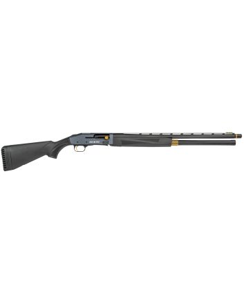 Mossberg 85144 940 JM Pro Full Size 12 Gauge Semi-Auto 3" 4+1 24" Matte Blued Vent Rib Barrel, Tungsten Gray Drilled &amp; Tapped Stainless Steel Receiver, Adjustable Black Synthetic Stock, Right Hand