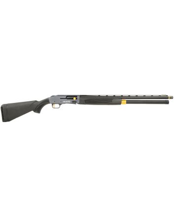 Mossberg 85165 940 JM Pro Full Size 12 Gauge Semi-Auto 3" 9+1 24" Matte Blued Vent Rib Barrel, Tungsten Gray Drilled &amp; Tapped Stainless Steel Receiver, Adjustable Black Synthetic Stock, Right Hand