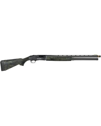Mossberg 85166 940 Pro 12 Gauge 9+1 3" 24", Tungsten Gray Optic Cut Rec, Black Multicam Synthetic Furniture, Adj. Shim Stock, Gold Oversized Controls, HiViz Fiber Optic Sight, Ext. Chokes