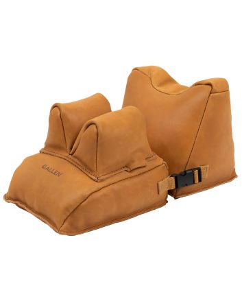Allen 15125 Shooting Rest Combo Filled Front &amp; Rear Light Brown Leather