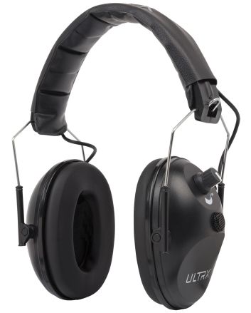 Allen 4114 Ultrax Electronic Earmuff 23 dB Black