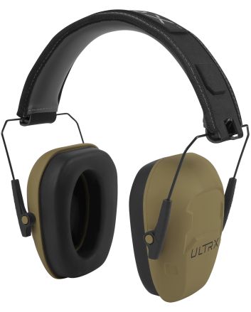 Allen 4106 Ultrax Shield 23 dB Flat Dark Earth
