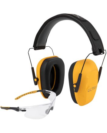 Allen 4156 Shield Ear &amp; Eye Protection Combo 23 dB Yellow