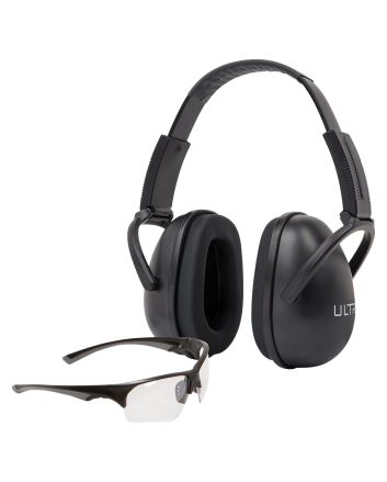 Allen 4158 Blocker Ear &amp; Eye Protection Combo 23 dB Black