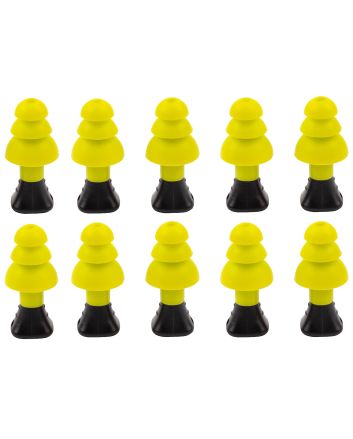 Allen 4122 Silicone Ear Plugs26 dB Yellow 5 Pair