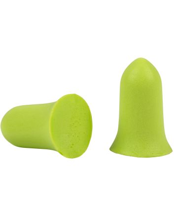 Allen 4128 Tapered Foam Ear Plugs 32 dB Lime Green 50 Pair