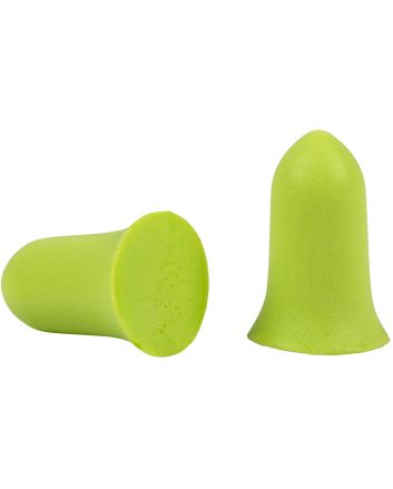 Allen 4131 Tapered Foam Ear Plugs 32 dB Lime Green 25 Pair