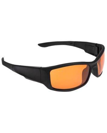 Allen 4138 Sync Safety Glasses Amber Lens Black Frame