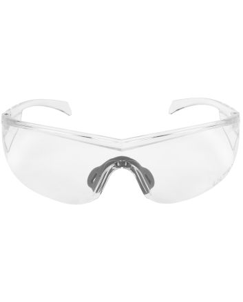 Allen 4139 Protector Shooting &amp; Safety Glasses Clear Lens/Frame Anti-Fog/Scratch
