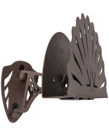 Allen 7238 EZ Mount Turkey Fan Display Wall Mount Turkey Brown Steel Includes Mounting Hardware