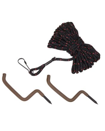 Allen 54 Bow &amp; Gun Rope Treestand Black/Red 20' Long Includes 2 Hangers