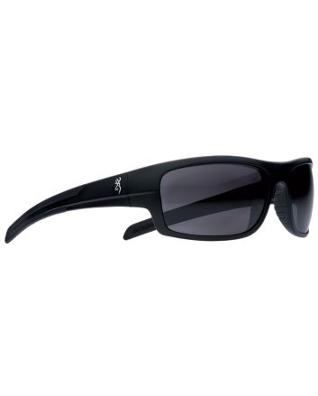 Browning 12799 Polarized Shooting Glasses Adult Clear Lens Polycarbonate Black Frame