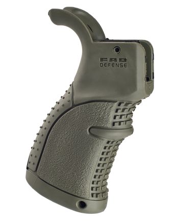 FAB Defense FXAGR43G AG-43 Rubberized Pistol Grip for M16/M4/AR-15Olive Drab Green