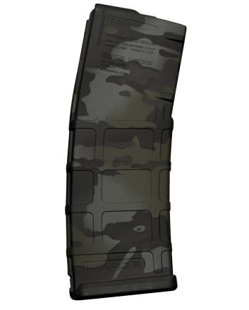 Weapon Works 228041 PMAG GEN M2 MOE 30rd 5.56x45mm NATO MultiCam Black Polymer Fits AR-15