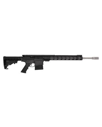 Great Lakes FirearmsAR-106.5 Creedmoor 10+1 20" Stainless Barrel, Black Rec, 15.25" M-Lok Handgaurd, Carbine Stock, A2 Grip, Muzzle Brake