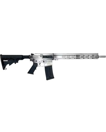 Great Lakes FirearmsAR-15223 Wylde 16" 30+1, Battleworn Aluminum Rec/15" Handguard, Black M4 Stock &amp; A2 Grip, Muzzle Brake