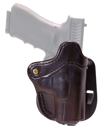 1791 Gunleather ORPDH2.3SBRR Optic Ready Paddle Holster OWB Size 2.3 Signature Brown Leather Right Hand