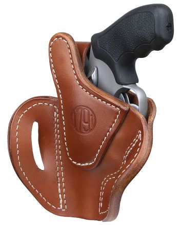 1791 Gunleather RVHX2SCBRR RVHX-2SOWB Size 02S Classic Brown Leather Fits Up to 3" Barrel, K/L-Frame, Belt Slide Right Hand