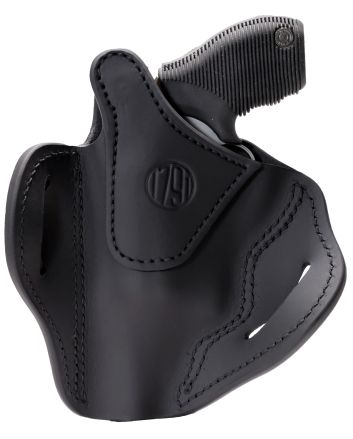 1791 Gunleather RVHX3SBLR RVHX-3OWB Size 03 Stealth Black Leather Belt Slide Right Hand