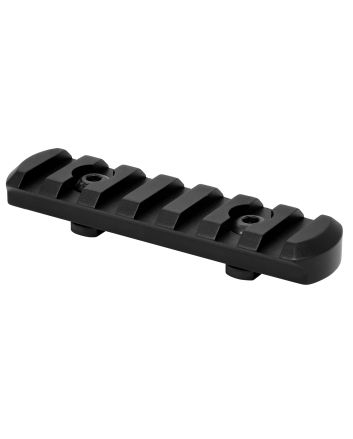 Warne 6203M M-LOK 7-Slot Black Anodized Aluminum