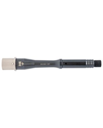 Faxon Firearms 15B35P7NGQ5RNP3 Match Series Gunner 300 Blackout 7.50" QPQ Black Nitride 416R Stainless Steel Recessed Target Crown Steel Barrel