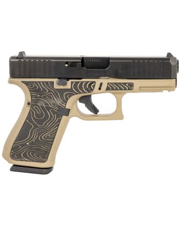 Glock PA195S204EXPCT G19 Gen5 Compact Frame 9mm Luger 15+1 4.02" Black GMB Barrel, Black nDLC Serrated Steel Slide, Coyote Tan Cerakote Polymer Frame w/Picatinny Rail, Ambidextrous