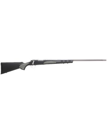 Remington Firearms (New) R84347 700 Varmint SF Full Size 22-250 Rem 4+1 26" Stainless Heavy Fluted/Threaded Barrel, Rail Mount Stainless Steel Receiver, Black Fixed w/Overmolded Panels Synthetic Stock