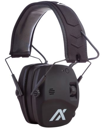 Axil LLC TRACKRBTB TRACKR Blu Earmuffs 27 dB Black, Bluetooth Enabled