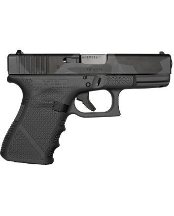 Weapon WorksG19 Gen3 Compact Frame 9mm Luger 15+1 4.02" Black Steel Barrel, Urban Dazzle Grey w/Mesh Stippling Serrated Steel Slide &amp; Polymer Frame w/Picatinny Rail, USA Made