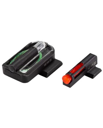 HiViz SG320FD21 FastDotH3 Sight Set for SIG P320 Red Fiber Optic Front Sight-Green Tritium Rear Sight