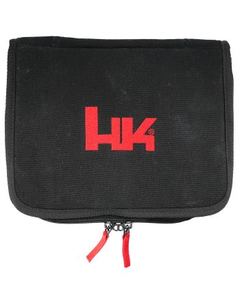 HK 51001075 Pistol Case11.20" Long Black/Red