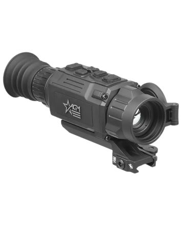 AGM Global Vision 314218550204R221 Rattler V2 25-256 Thermal Black 3.5-28x 25mm Multi Reticle, Digital 1x/2x/4x/8x Zoom 256x192, 50 Hz Resolution