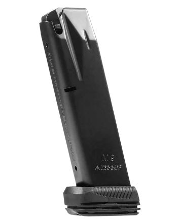Mec-Gar MGPB9220M Competition20rd 9mm Compatible w/ Beretta 92/M9 Black