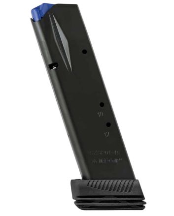 Mec-Gar MGCZ4014DPS 14rd 40 S&amp;W Compatible w/ CZ 75B/85B/SP-01/Shadow/Shadow2 Black