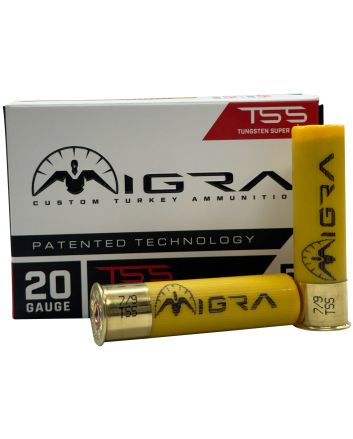 Migra Ammunitions T2079158 TSS Turkey20Gauge 3" 1 5/8oz 7/9Shot 5 Per Box/10 Case