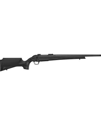 CZ-USA 07410 CZ 600 Alpha 243 Win 5+1 20" Black Threaded Barrel, Black Anodized Picatinny Rail Aluminum Receiver, Fixed Black Polymer Stock
