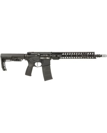 Patriot Ordnance Factory 02045 Minuteman5.56x45mm NATO 30+1 13.75" Black Steel Threaded Barrel, Black Anodized Aluminum Receiver, 13" Renegade Rail Handguard