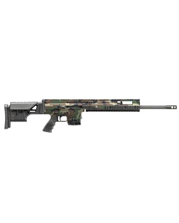 FN 3810170501 SCAR 20S 7.62x51mm NATO 10+1, 20" Black Anodized Steel Threaded Barrel, 1913 Picatinny Rail Aluminum Receiver, Adjustable Synthetic Stock, Black Hogue Finger Groove Grip