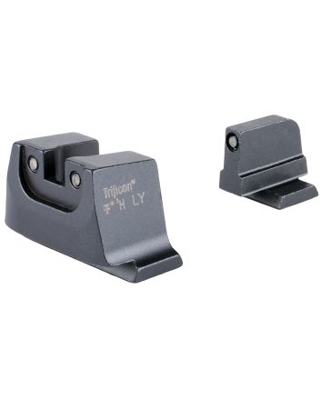 Trijicon SA240C601150 Suppressor/Optic Height SightsGreen/Tritium Black Outline Front Sight-Green/Tritium Black Outline Rear Sight Smith &amp; Wesson M&amp;P C.O.R.E./ M&amp;P M2.0